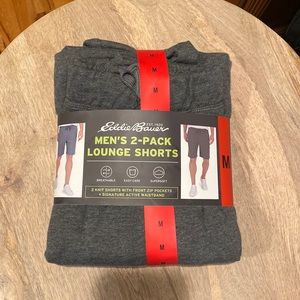 M Eddie Bauer 2-Pack Lounge Shorts